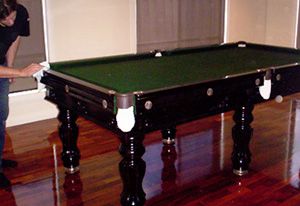 Billiard table restoration